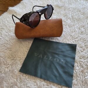 VALLON Heron Mountain Sunglasses Side Shield Unisex Brown